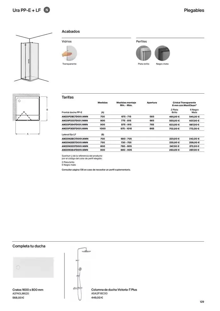 Catálogo de Mamparas de Baño 9 de enero al 31 de diciembre 2025 - Página 131