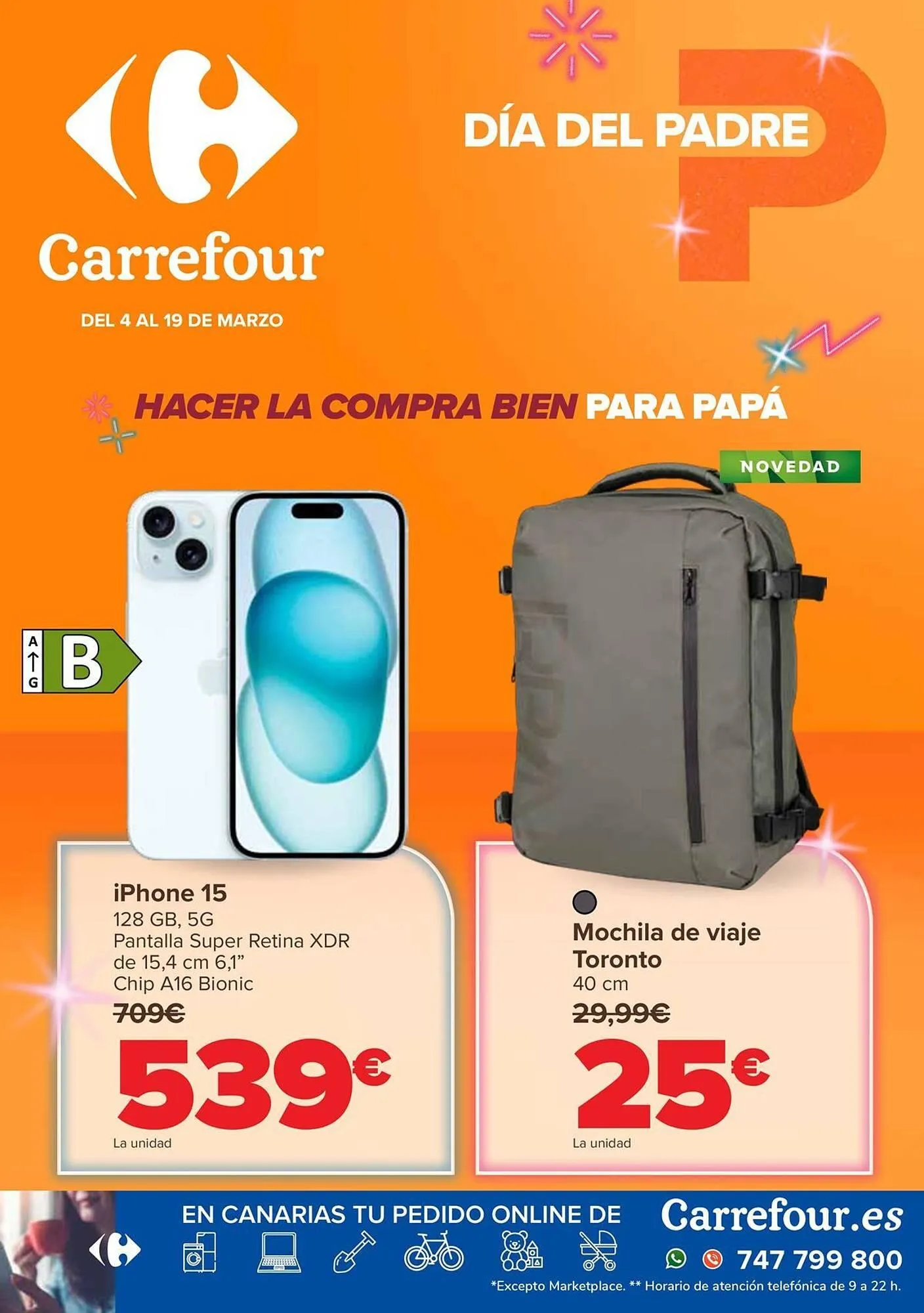 Catálogo de Folleto Carrefour 4 de marzo al 19 de marzo 2026 - Página 1