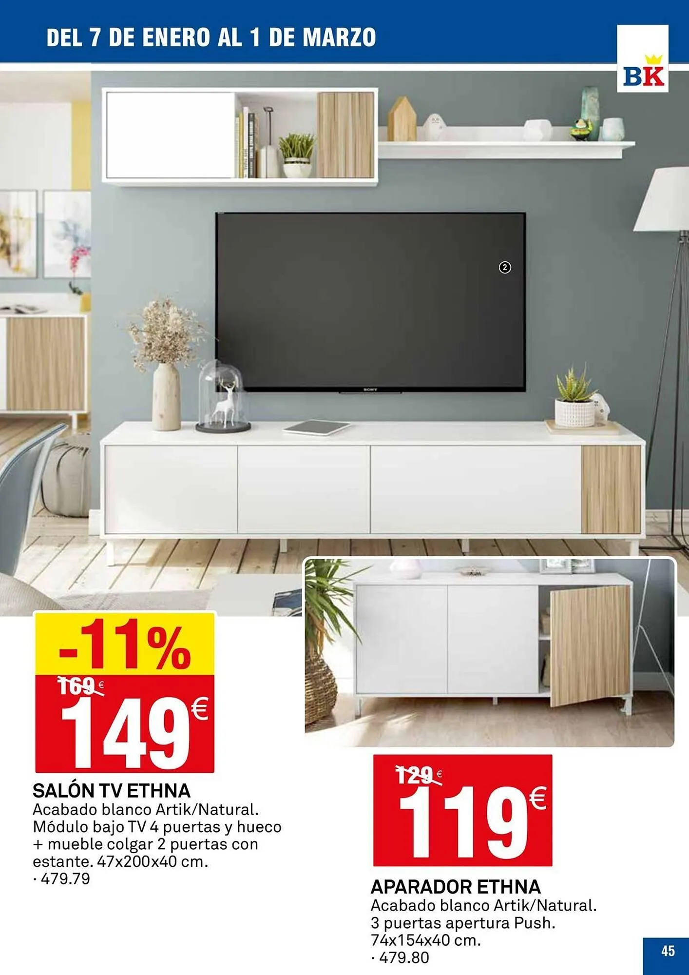 Catálogo de Catálogo Bricoking 7 de enero al 1 de marzo 2026 - Página 45