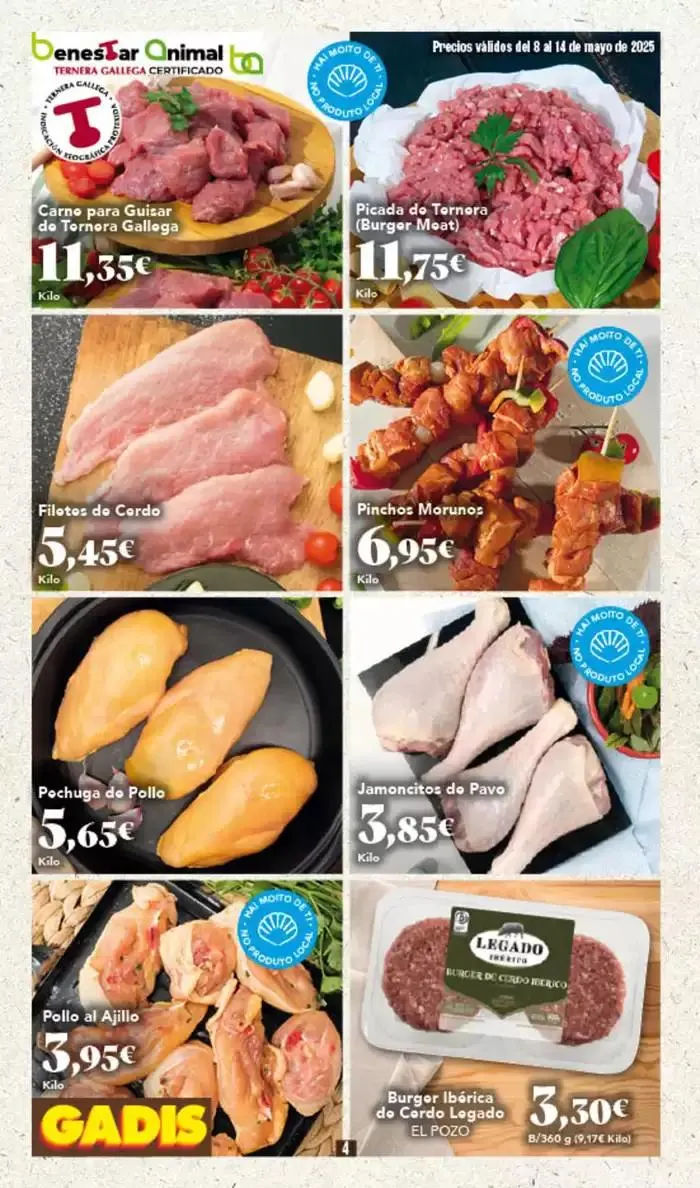 Catálogo de Precios válidos del 8 al 14 de mayo de 2025 para los Gadis de Galicia 8 de mayo al 14 de mayo 2025 - Página 4
