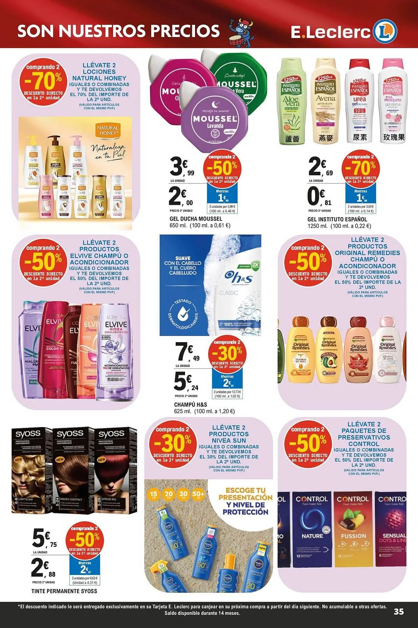 Catálogo de Folleto E.Leclerc 18 de junio al 12 de julio 2025 - Página 35