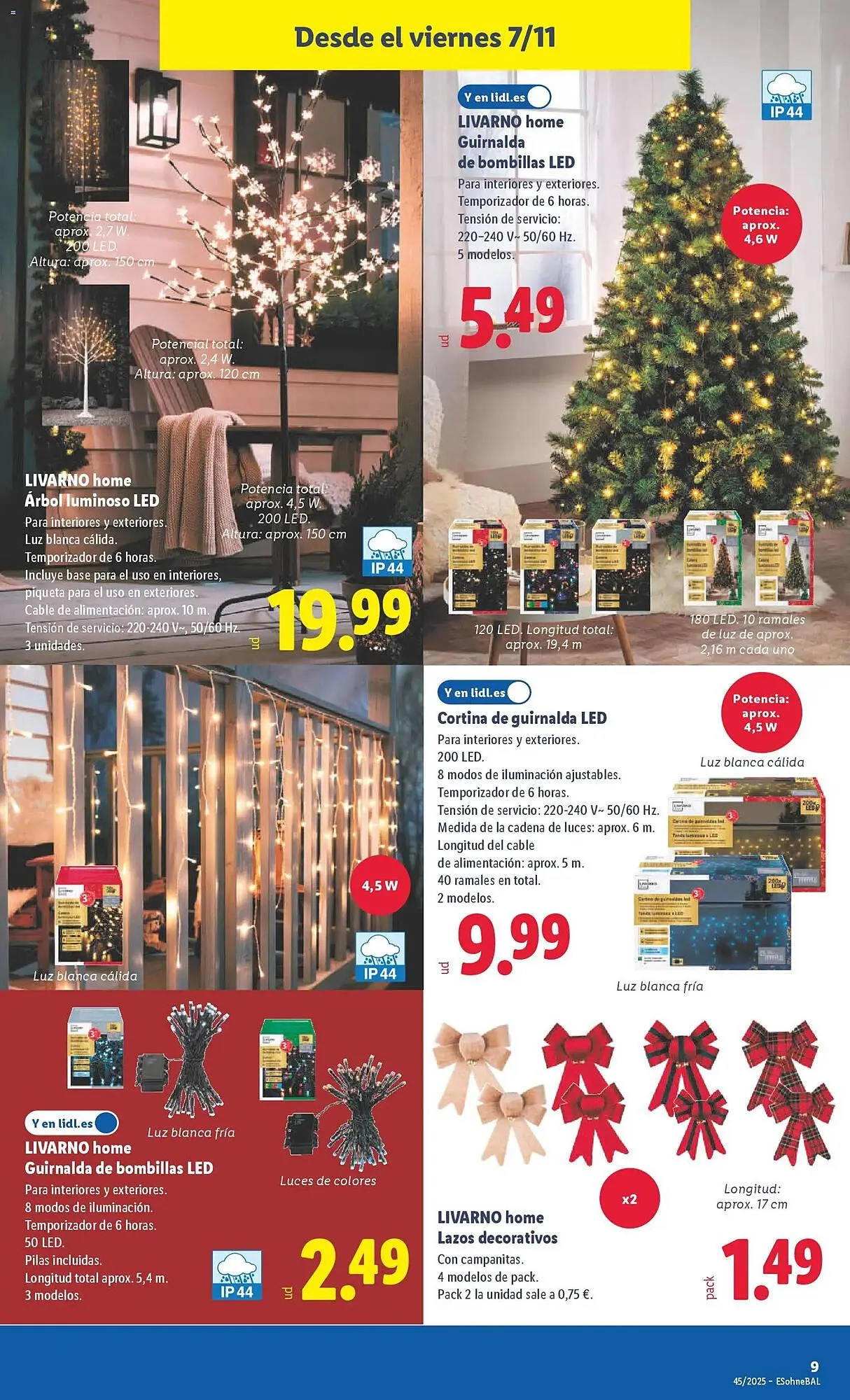 Catálogo de Catálogo Lidl 3 de noviembre al 9 de noviembre 2025 - Página 19