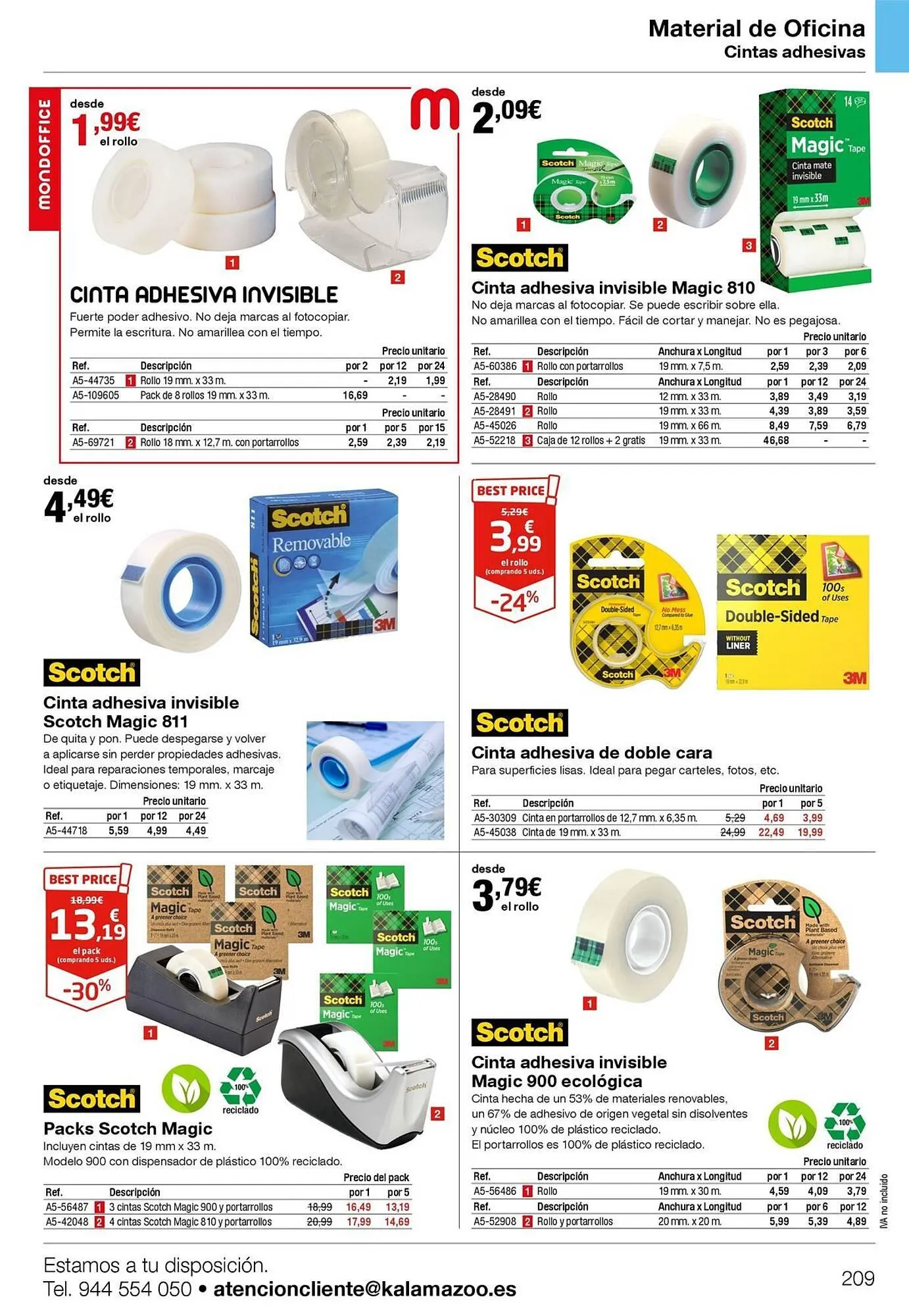 Catálogo de Folleto Staples Kalamazoo 19 de enero al 31 de diciembre 2026 - Página 209