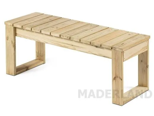 Banqueta de madera Viena de la marca MADERLAND