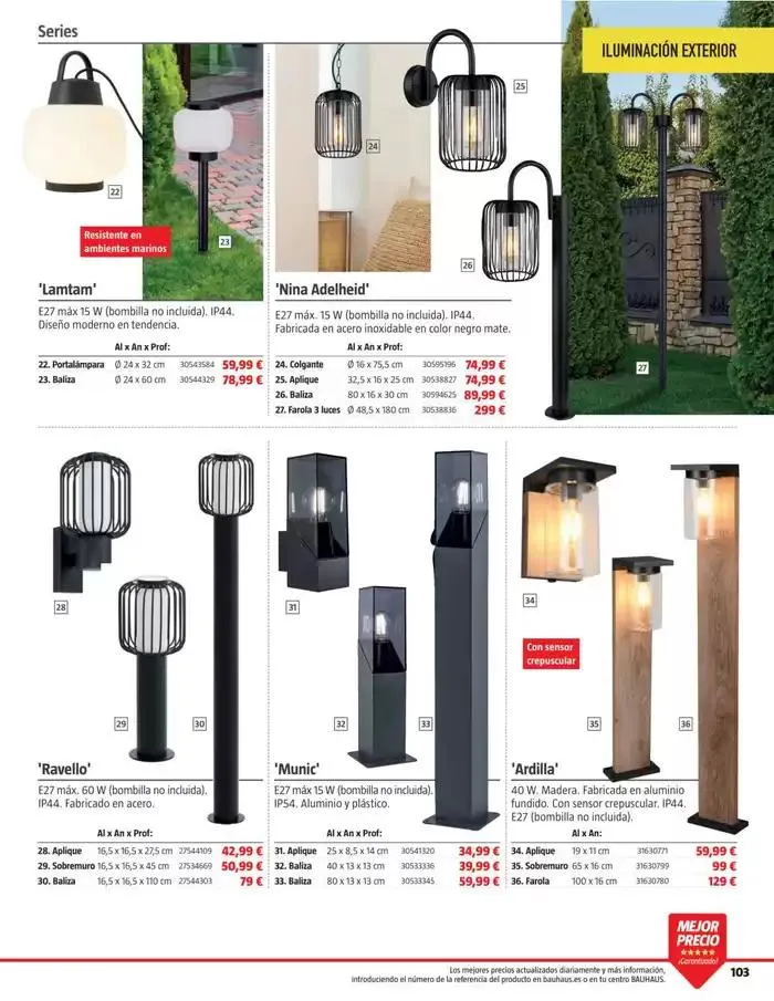 Catálogo de Bauhaus Verano 1 de junio al 31 de agosto 2025 - Página 103