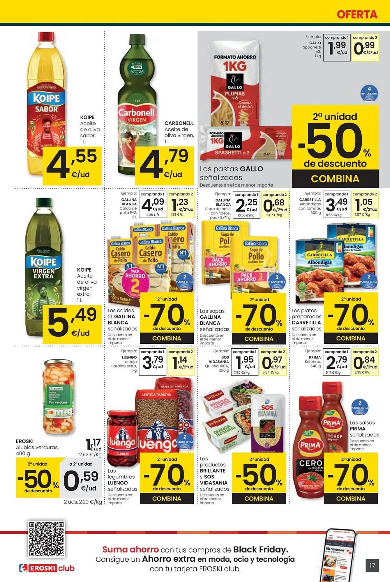 Catálogo de Folleto Eroski 13 de noviembre al 25 de noviembre 2025 - Página 17