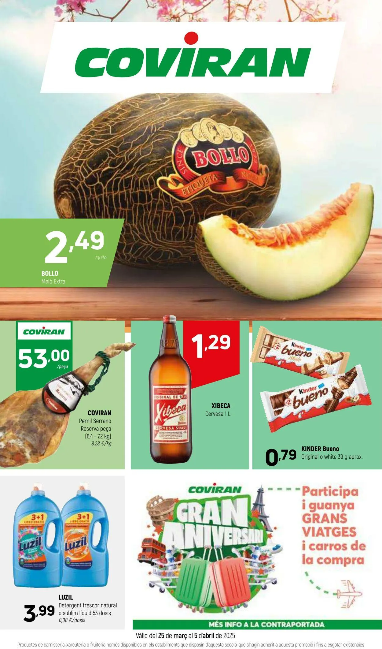 Catálogo de Coviran Oferta actual 24 de marzo al 6 de abril 2025 - Página 1