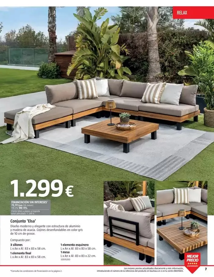 Catálogo de VERANO. Jardín, terraza, balcón.  26 de marzo al 20 de abril 2025 - Página 7