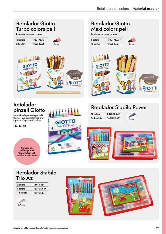 Catálogo de Catàleg Escolar 24-25 Abacus cat 19 de junio al 31 de marzo 2025 - Página 197