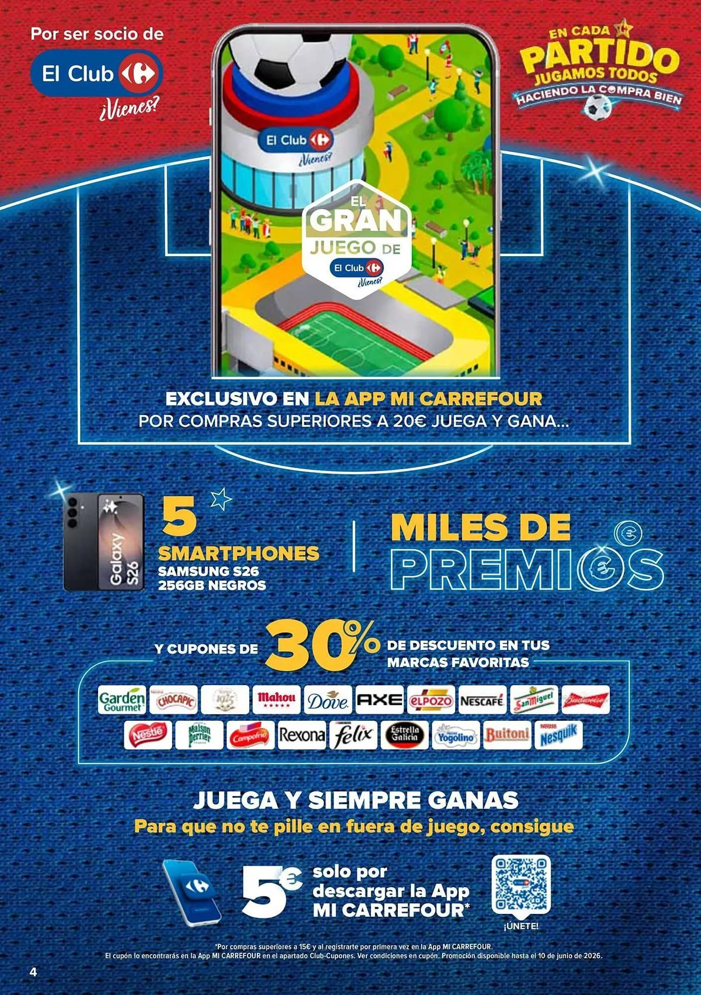Catálogo de Folleto Carrefour 26 de mayo al 10 de junio 2026 - Página 4