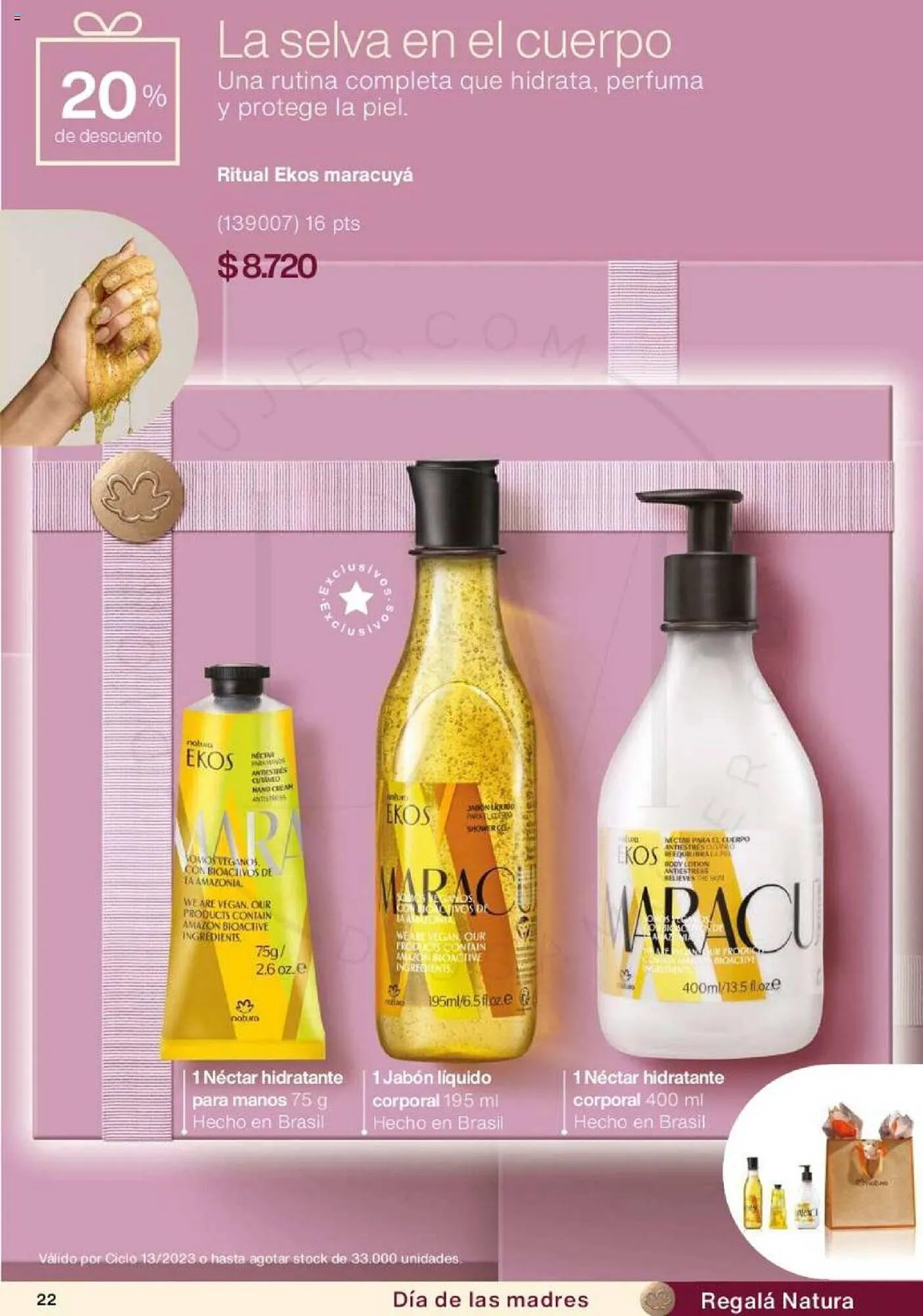 Catálogo de Folleto Natura 1 de septiembre al 30 de septiembre 2023 - Página 22