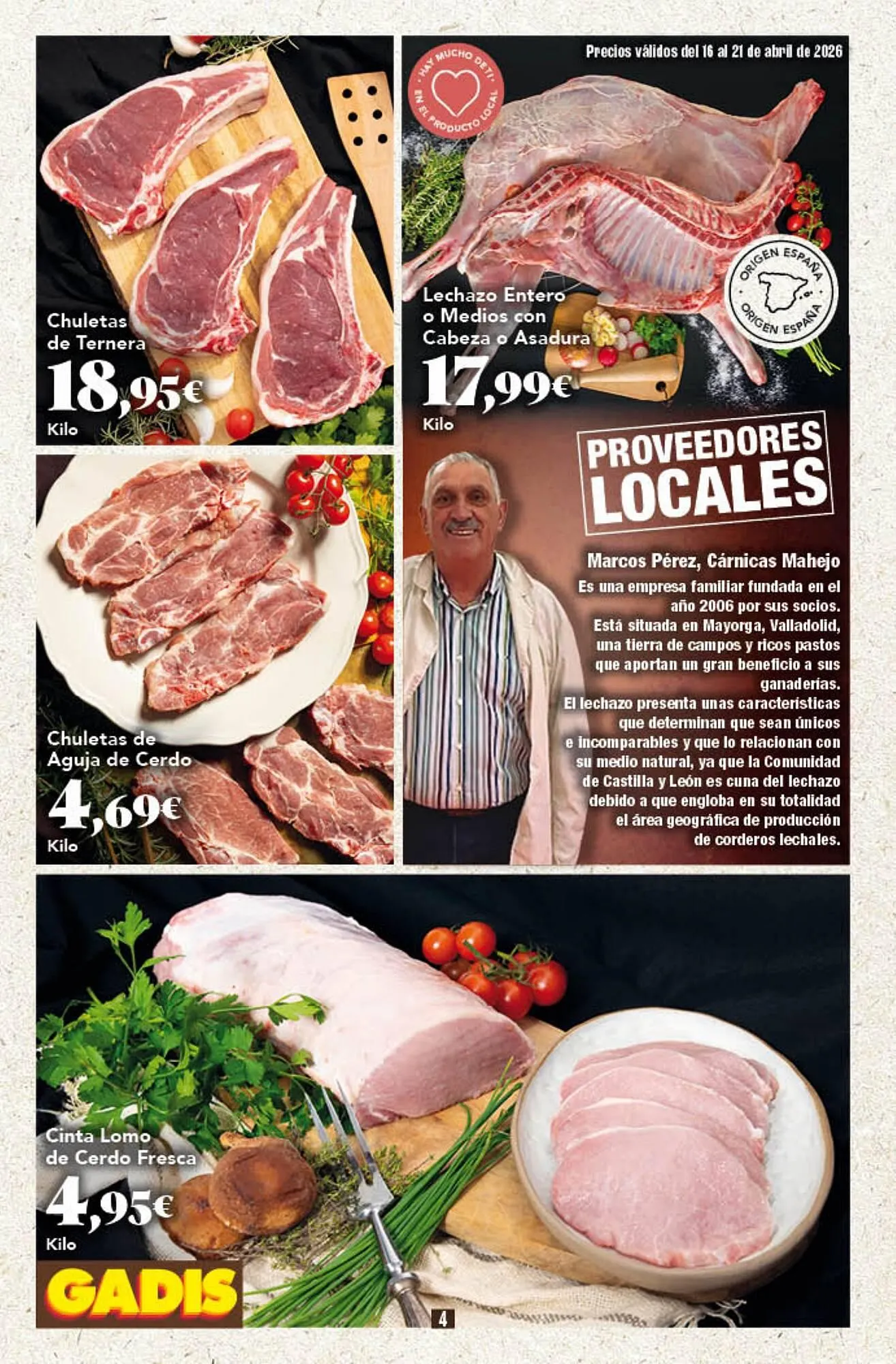 Catálogo de Folleto Gadis 16 de abril al 21 de abril 2026 - Página 4