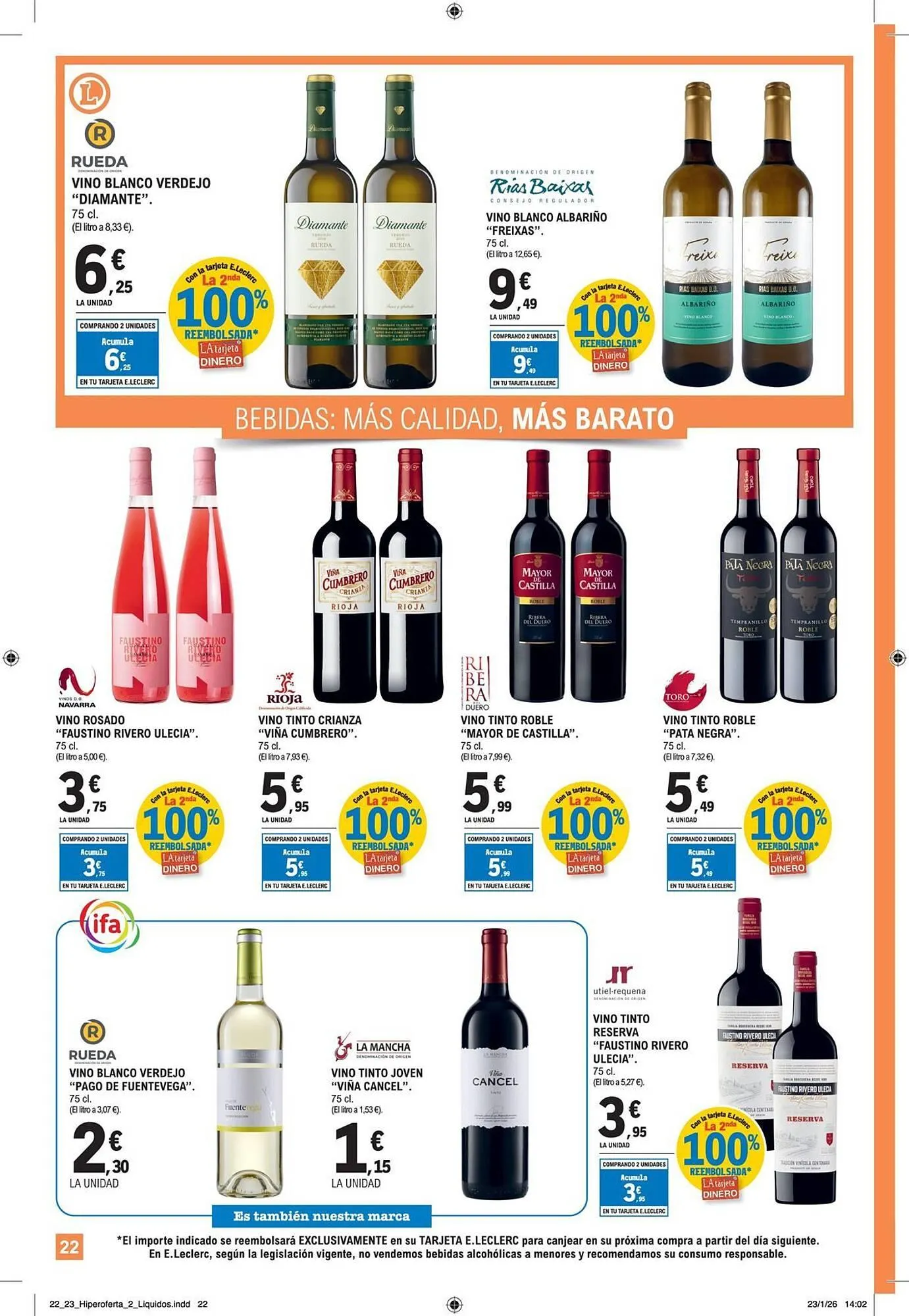 Catálogo de Catálogo E.Leclerc 4 de febrero al 15 de febrero 2026 - Página 22