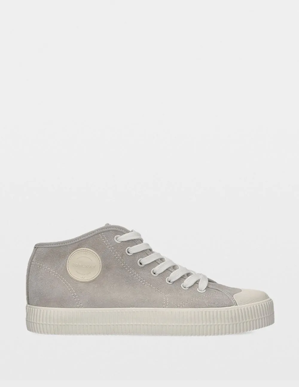 NOVABOOT GREY LEATHER MUJER