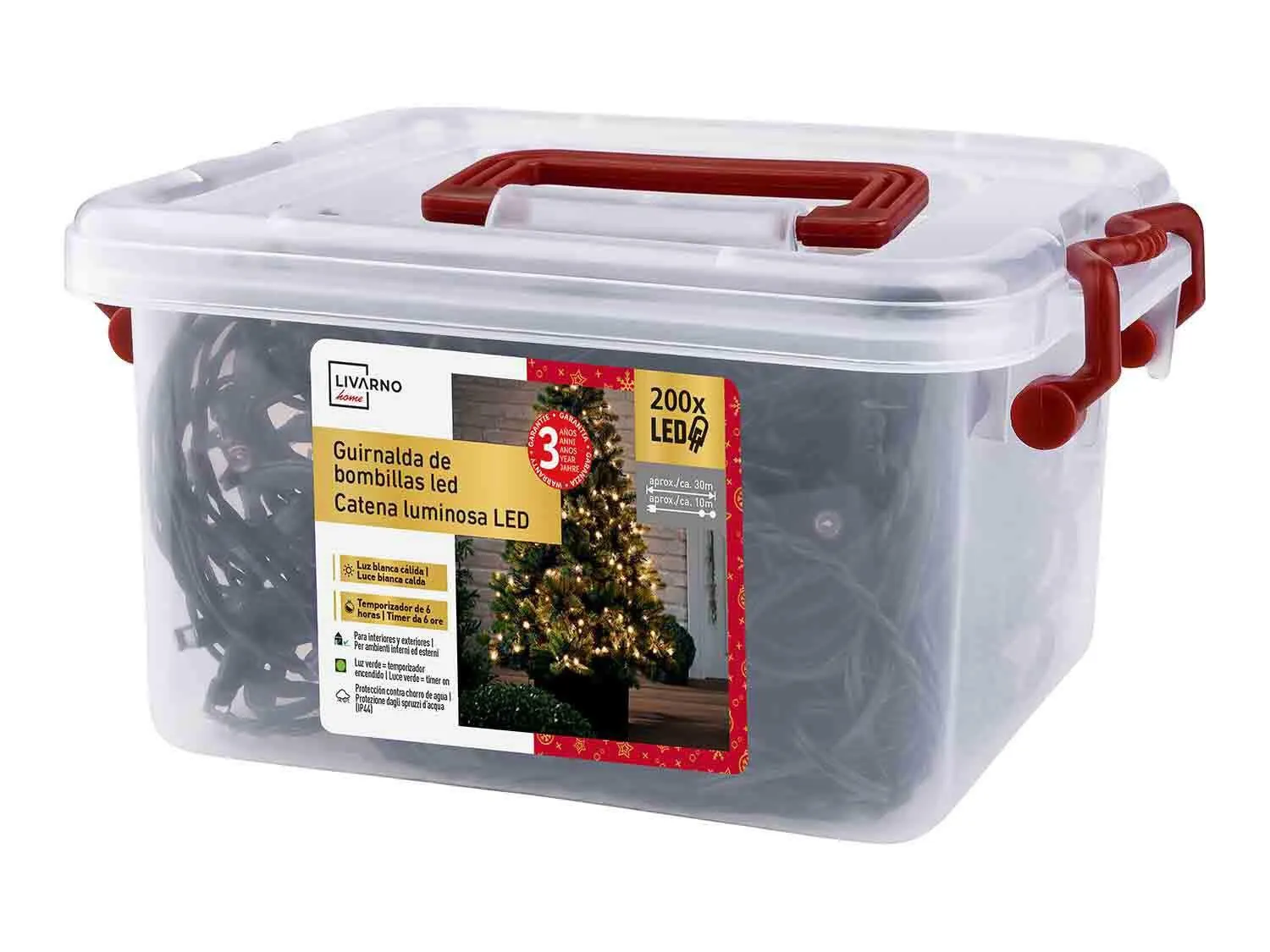 Guirnalda de bombillas 200 LED