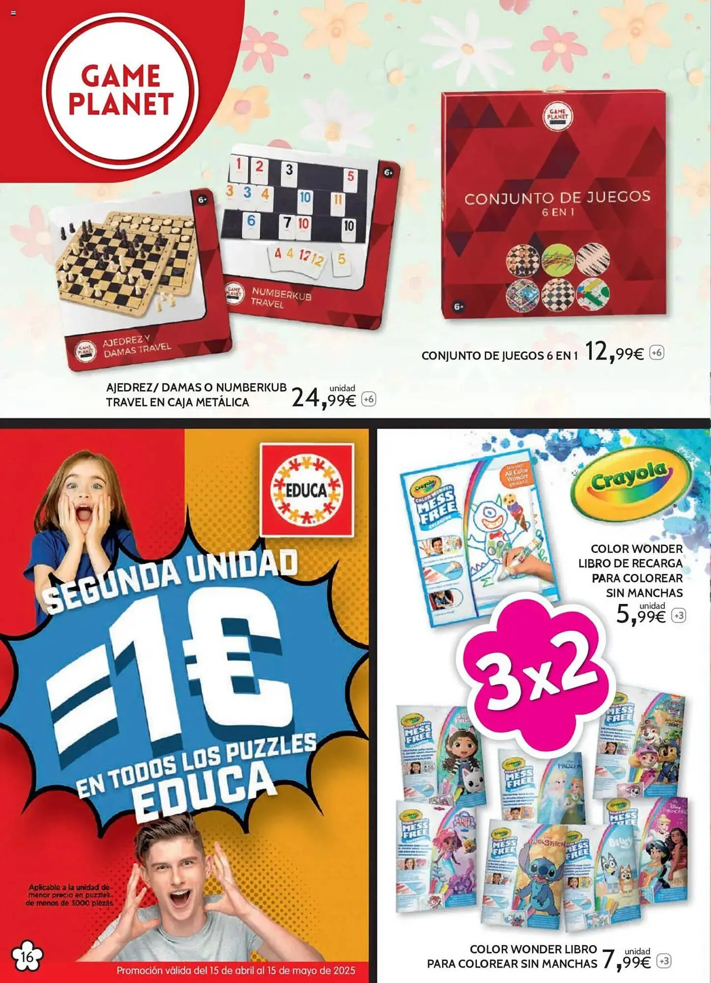Catálogo de Folleto Toy Planet 15 de abril al 10 de junio 2025 - Página 16