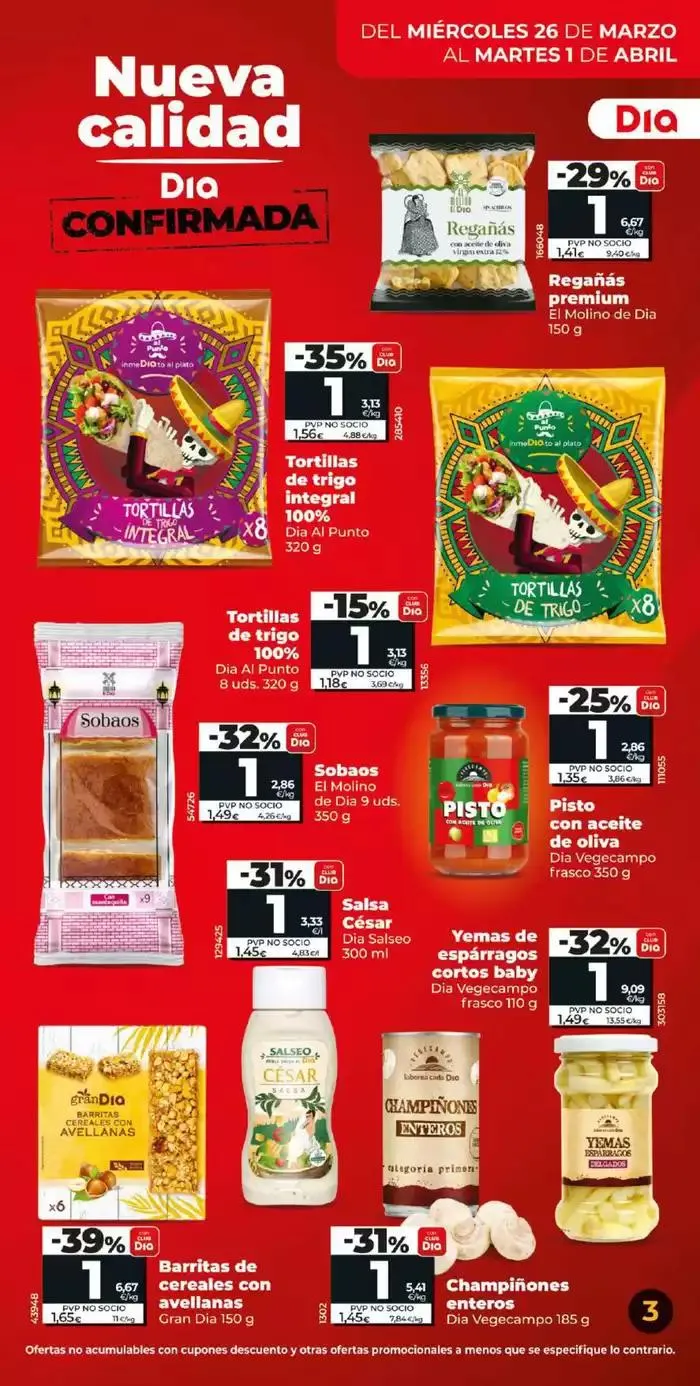 Catálogo de Más de 100 productos a 1€ del 26/03 al 01/04  26 de marzo al 1 de abril 2025 - Página 3