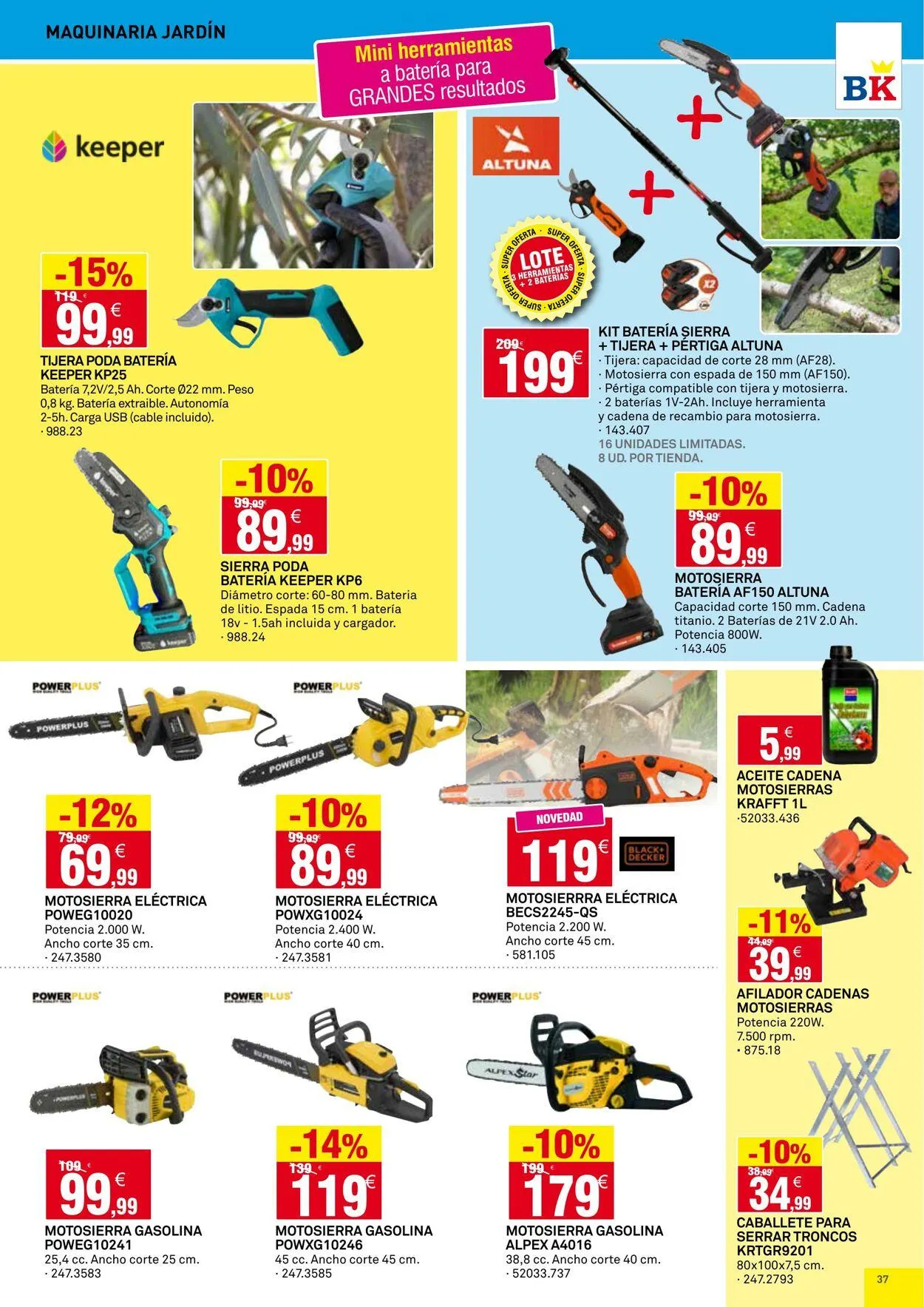 Catálogo de Bricoking Oferta actual 14 de abril al 28 de abril 2025 - Página 37