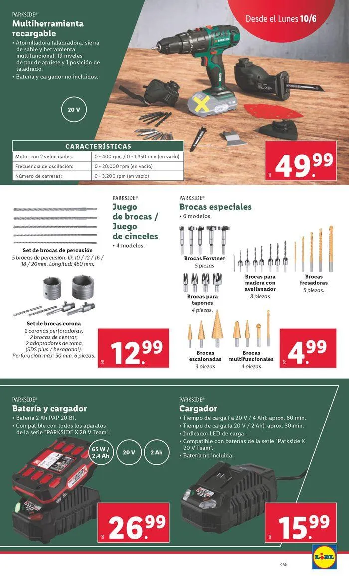 Catálogo de Tú puedes con Parkside 10 de junio al 16 de junio 2024 - Página 7