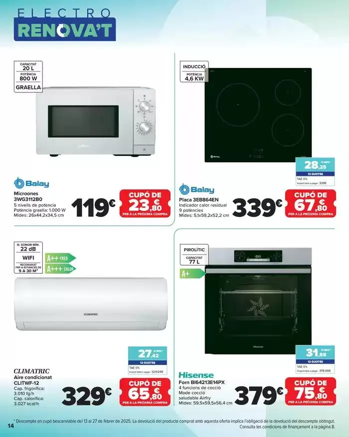 Catálogo de ELECTRO RENOVE 29 de enero al 12 de febrero 2025 - Página 14