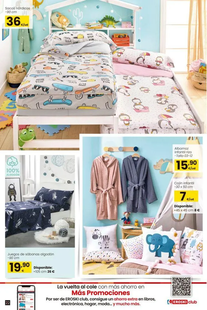 Catálogo de Ofertas Vuelta al Cole EROSKI 22 de agosto al 18 de septiembre 2024 - Página 22