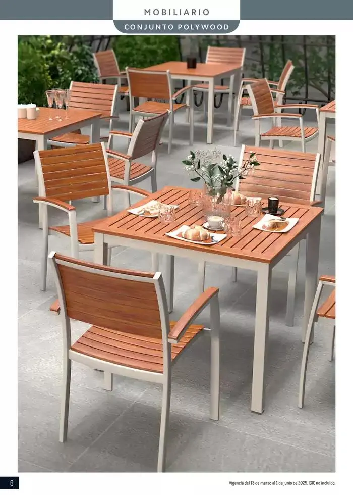 Catálogo de Especial Terrazas Canarias 13 de marzo al 1 de junio 2025 - Página 6