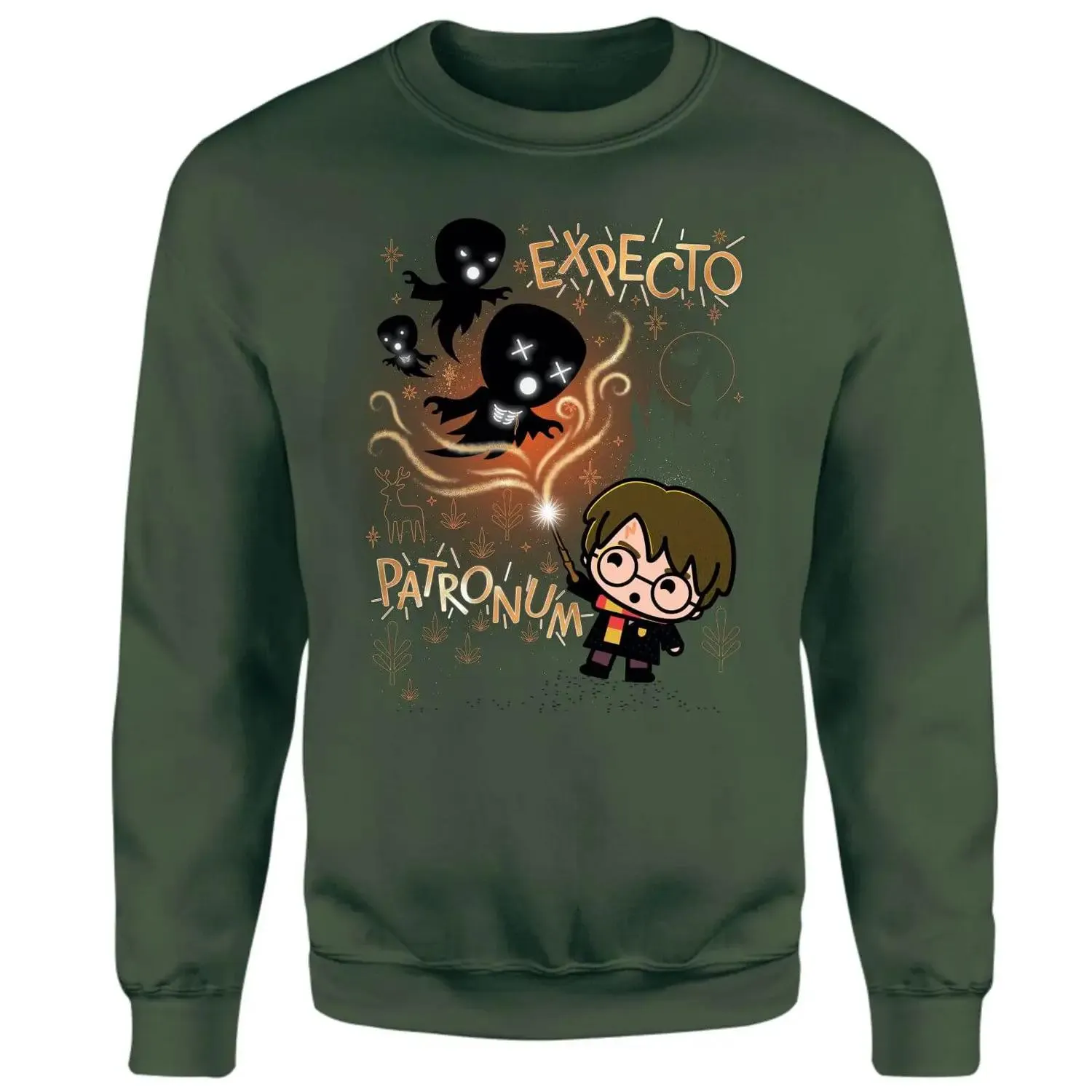 Sudadera Expecto Patronum para niños de Harry Potter - Verde