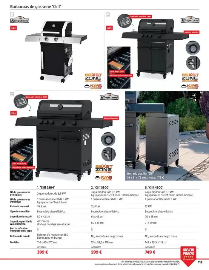 Catálogo de Bauhaus Verano 1 de junio al 31 de agosto 2025 - Página 113