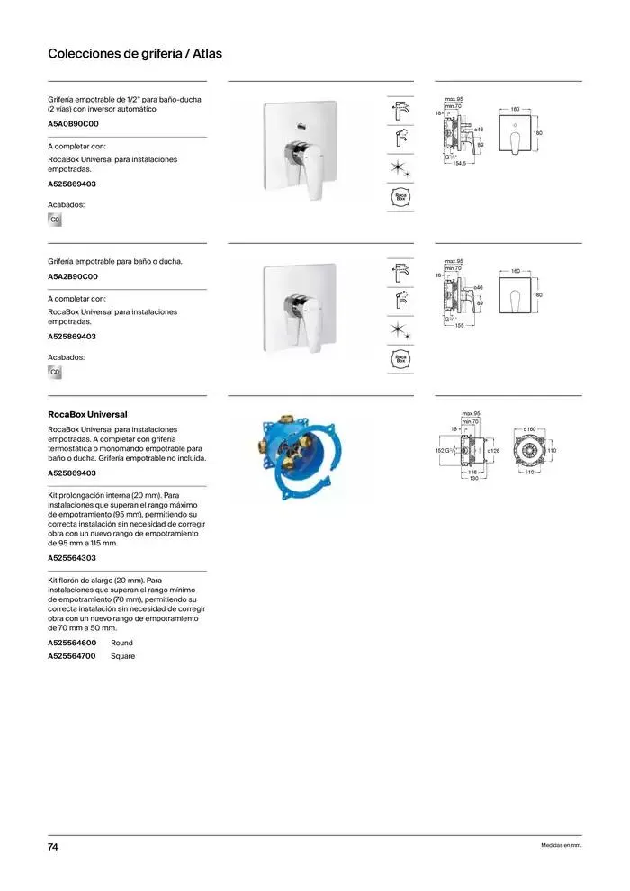 Catálogo de Grifería 9 de enero al 31 de diciembre 2025 - Página 76