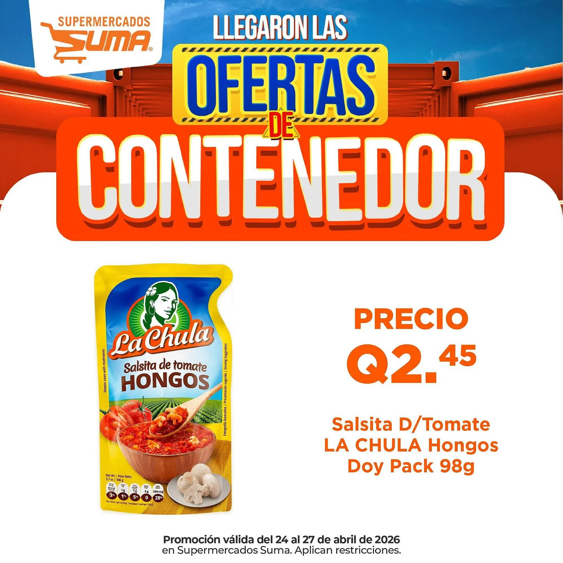 Catálogo de Folleto Suma Supermercados 24 de abril al 27 de abril 2026 - Página 2