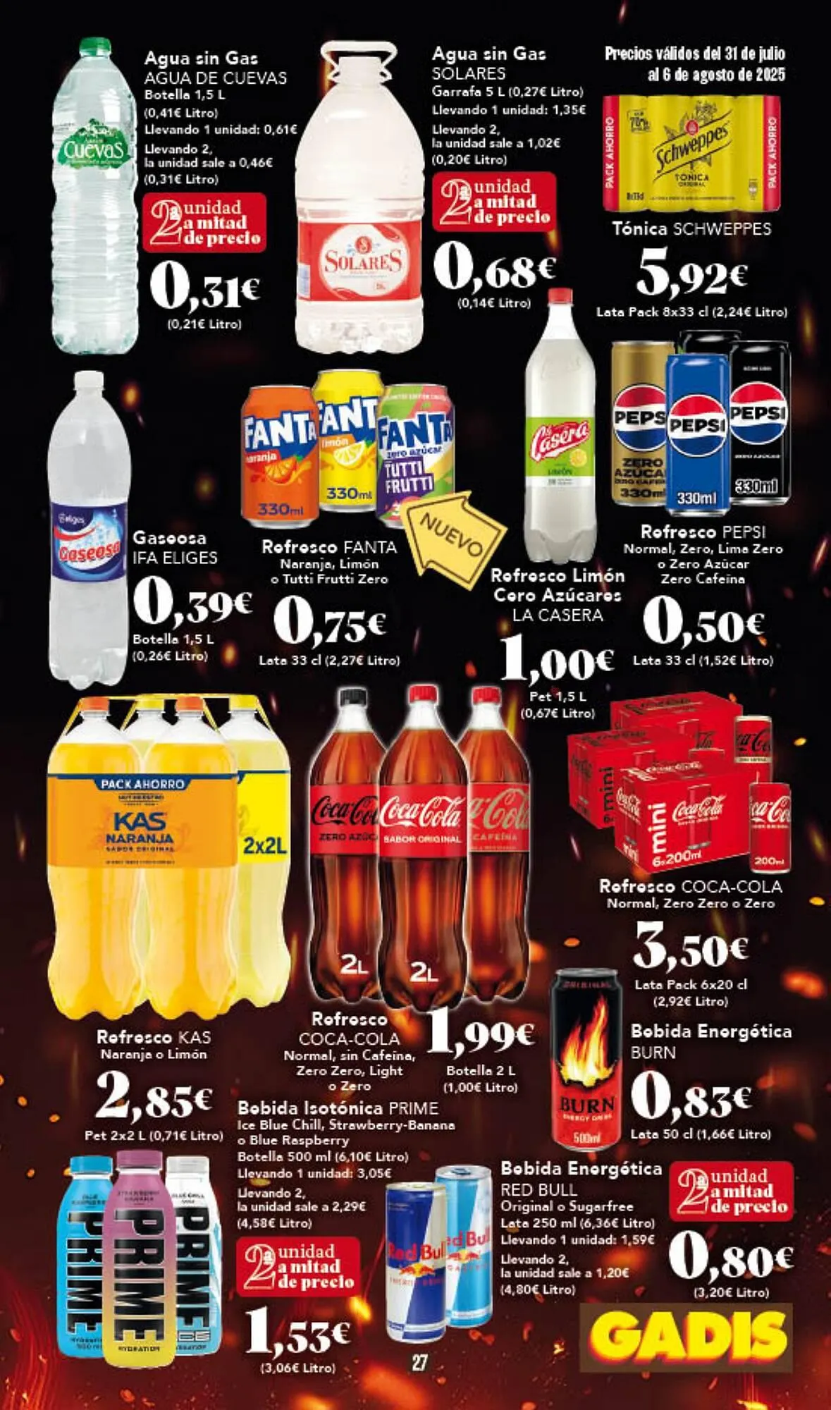 Catálogo de Folleto Gadis 31 de julio al 6 de agosto 2025 - Página 27