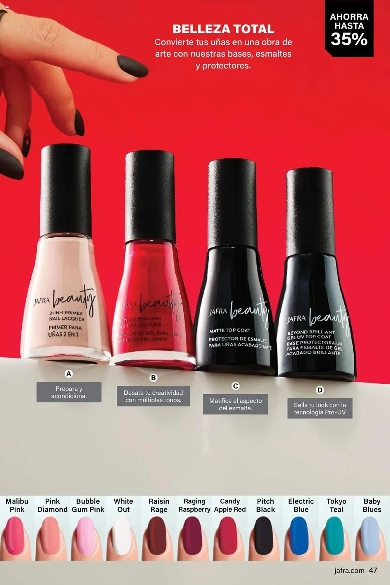 Catálogo de Folleto JAFRA 1 de mayo al 31 de mayo 2025 - Página 47