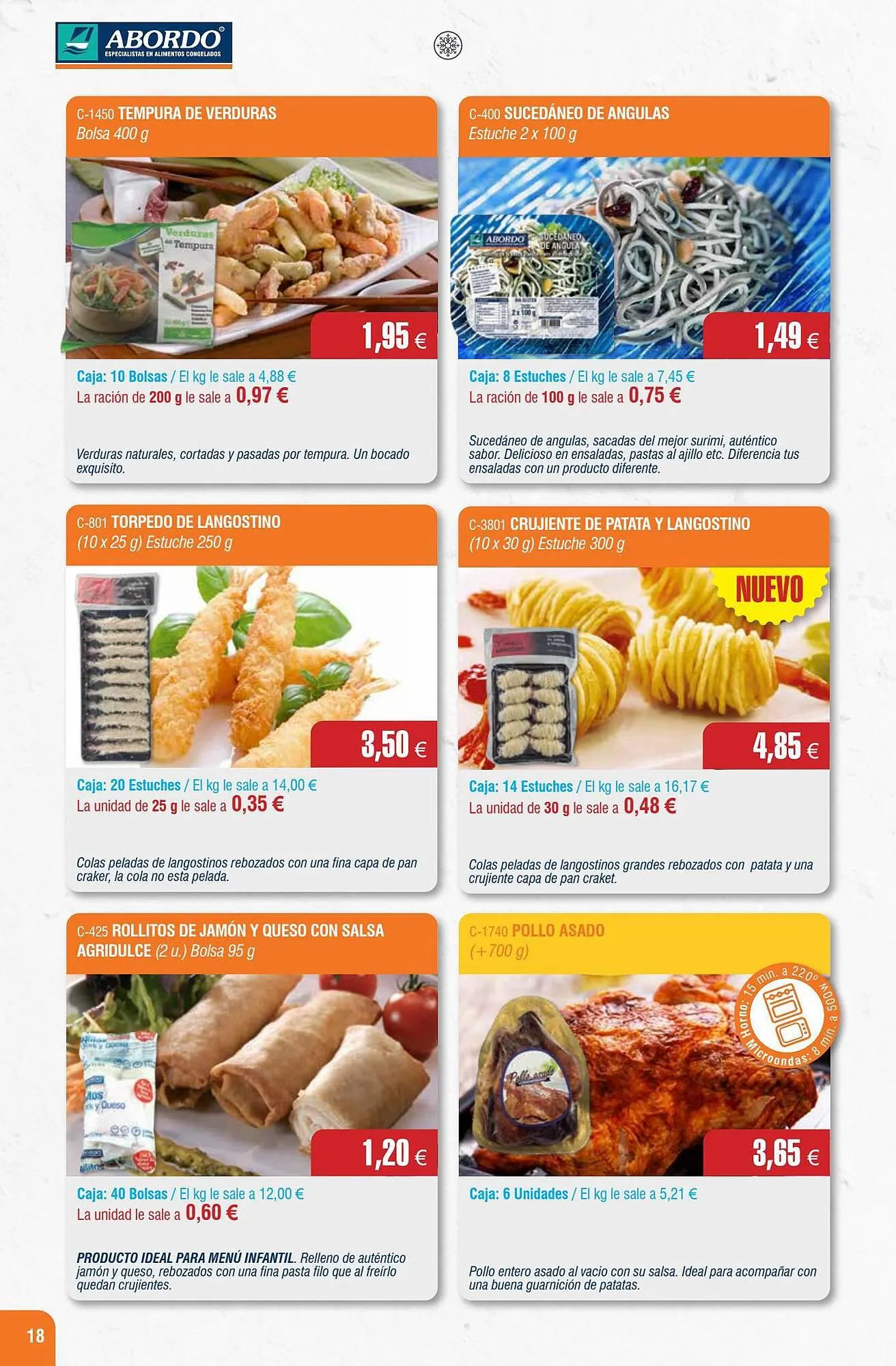 Catálogo de Folleto Abordo 1 de agosto al 31 de agosto 2023 - Página 18