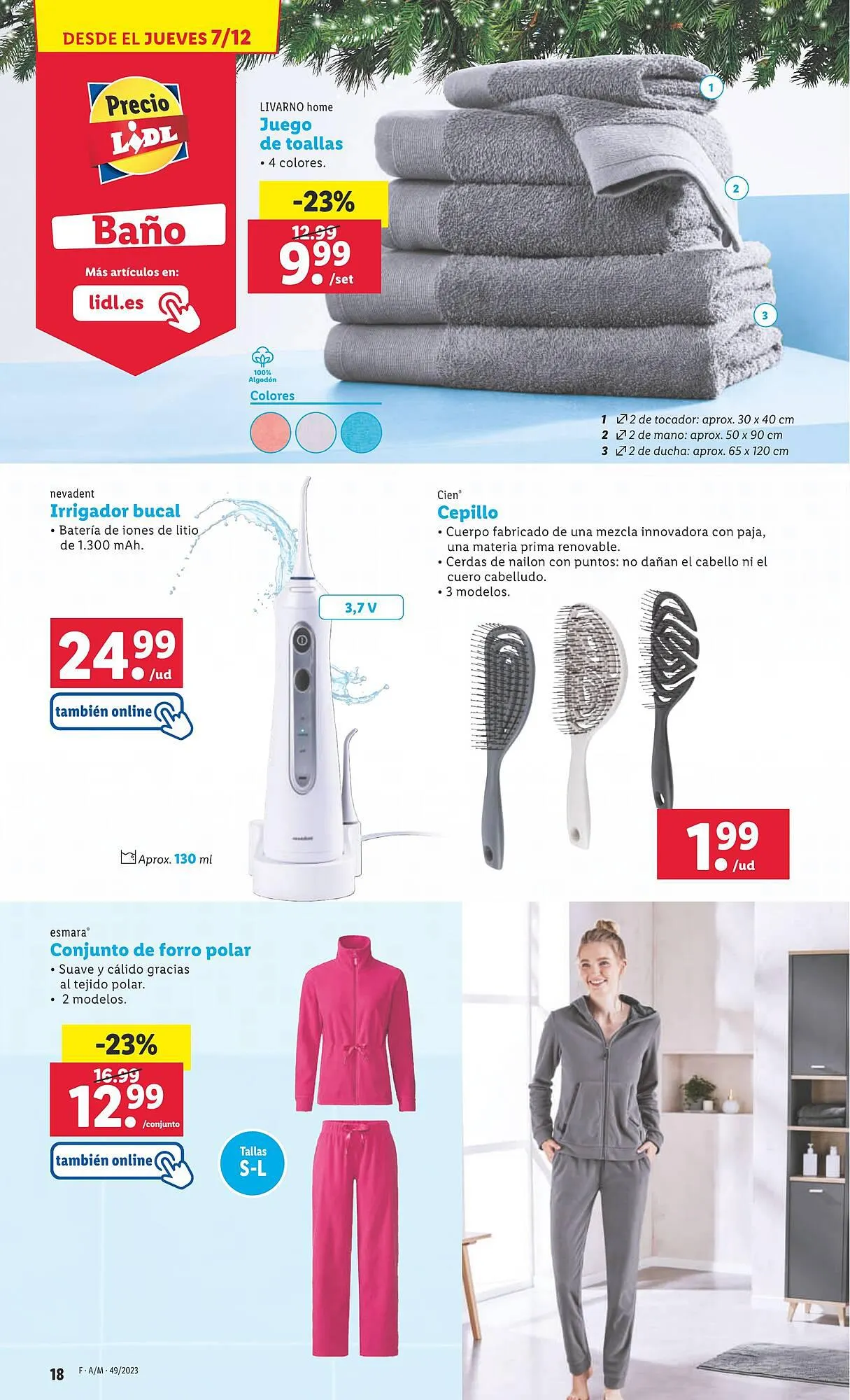 Catálogo de Folleto Lidl 4 de diciembre al 10 de diciembre 2023 - Página 48