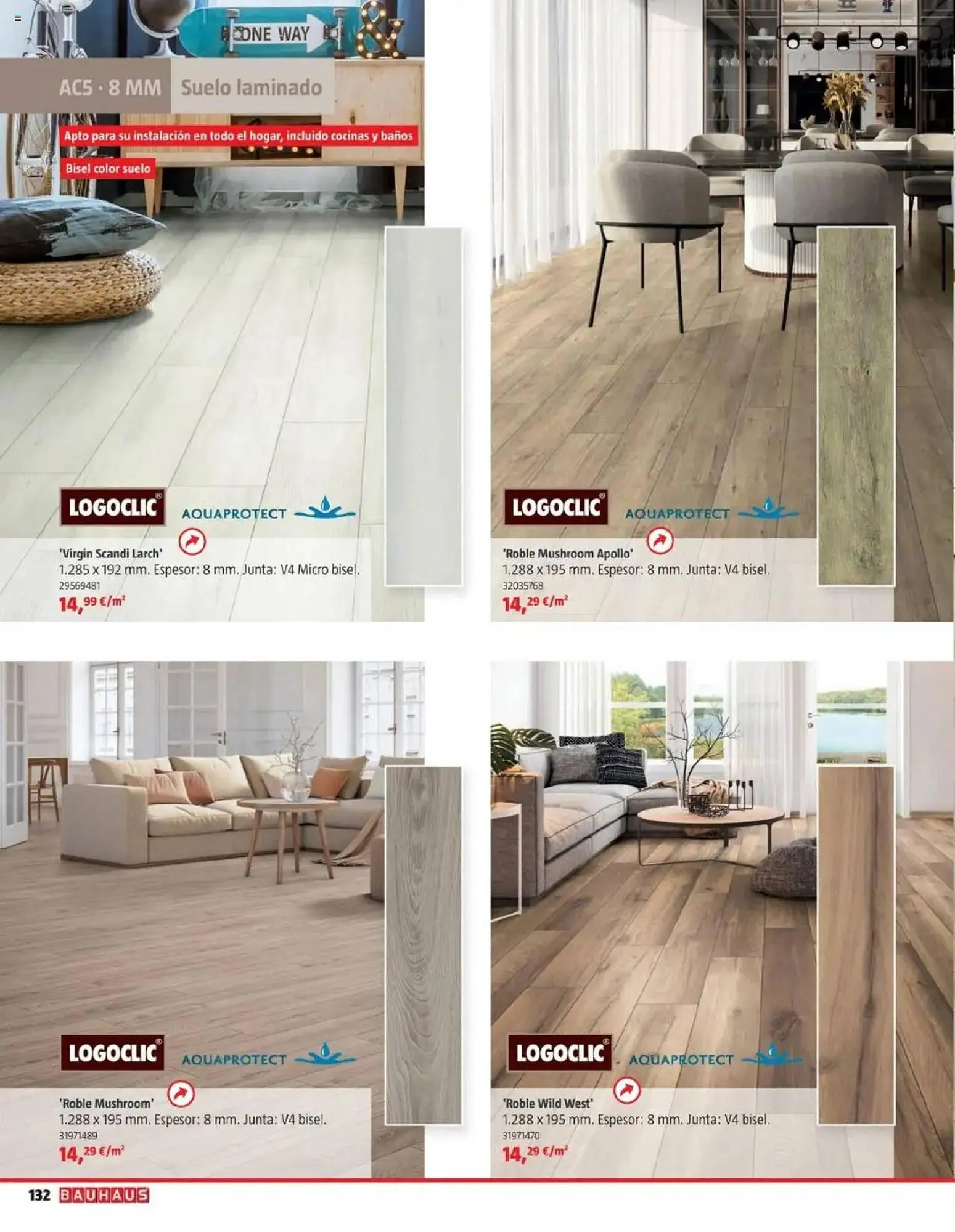 Catálogo de Folleto Bauhaus 28 de mayo al 31 de julio 2025 - Página 132