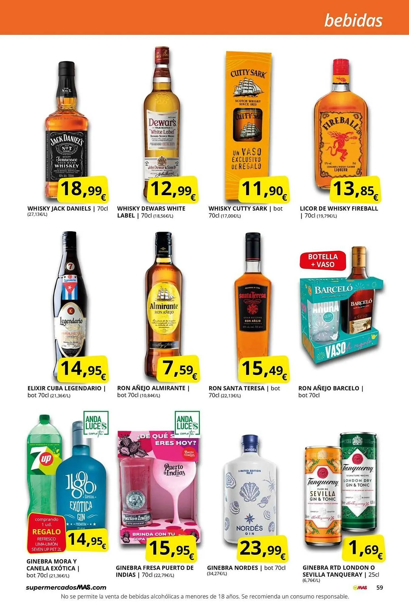 Catálogo de Folleto Supermercados MAS 31 de octubre al 30 de noviembre 2025 - Página 59