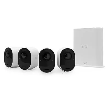 Kit de 4 cámaras del sistema de seguridad Arlo Ultra 2 - Blanco (VMS5440)