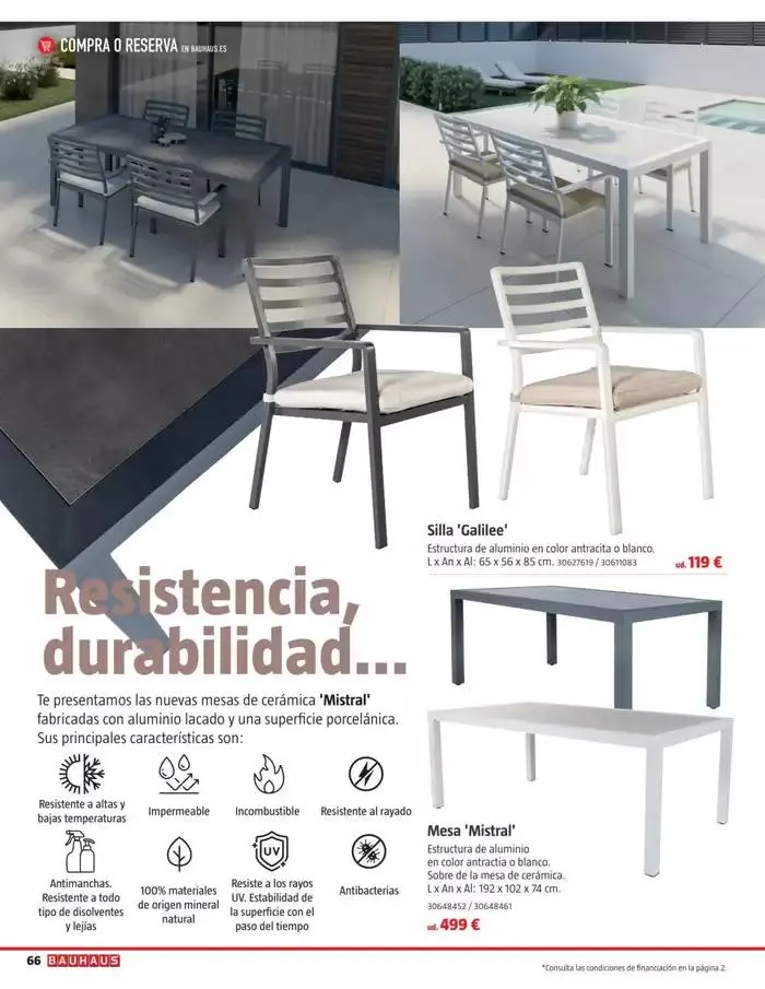 Catálogo de Bauhaus Verano 1 de junio al 31 de agosto 2025 - Página 66