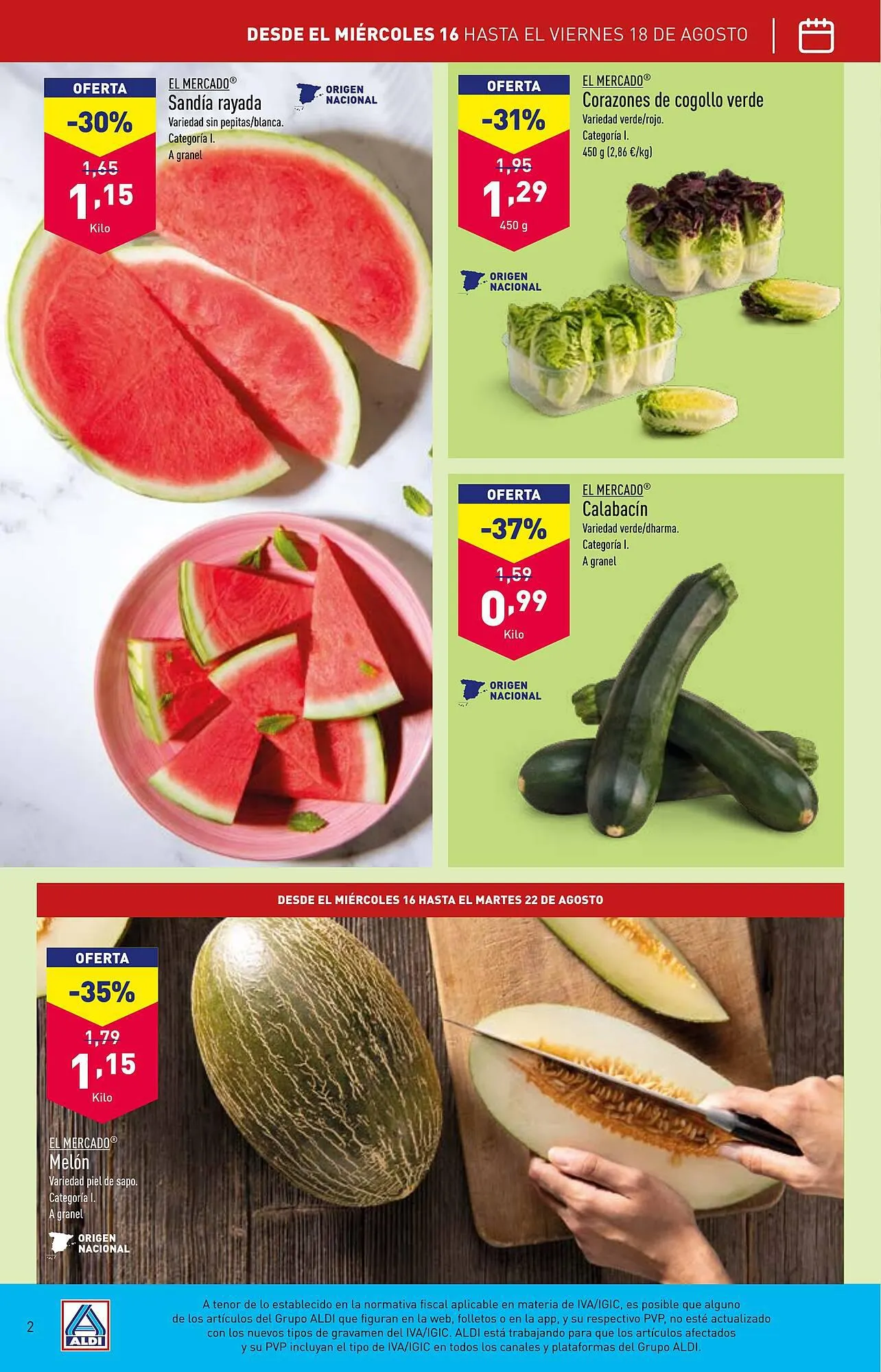 Catálogo de Folleto ALDI 16 de agosto al 22 de agosto 2023 - Página 2