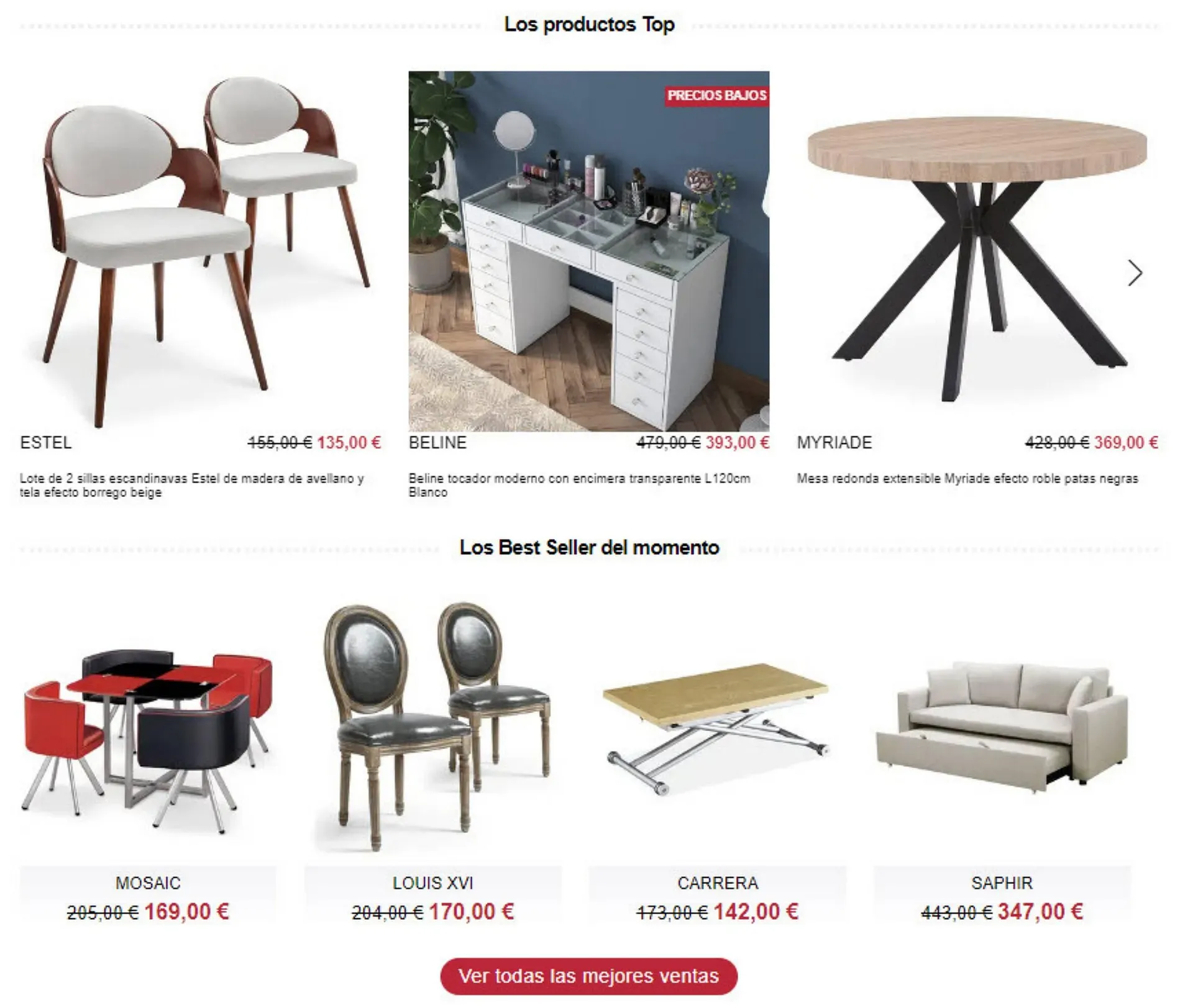 Catálogo de Folleto Muebles Menzzo 19 de abril al 27 de abril 2024 - Página 1