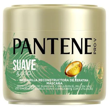 Mascarilla reconstructora Pantene 300ml suave&liso