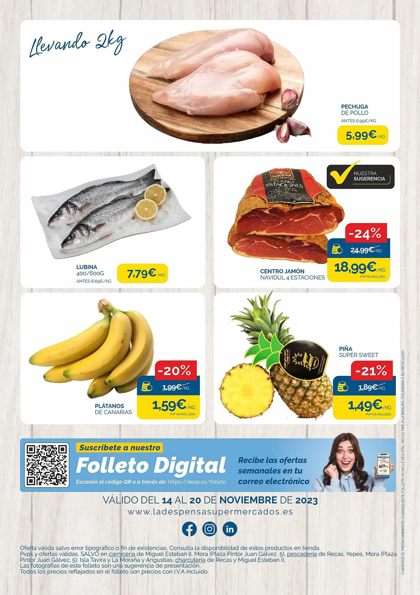 Catálogo de Folleto Supermercados La Despensa 14 de noviembre al 20 de noviembre 2023 - Página 4