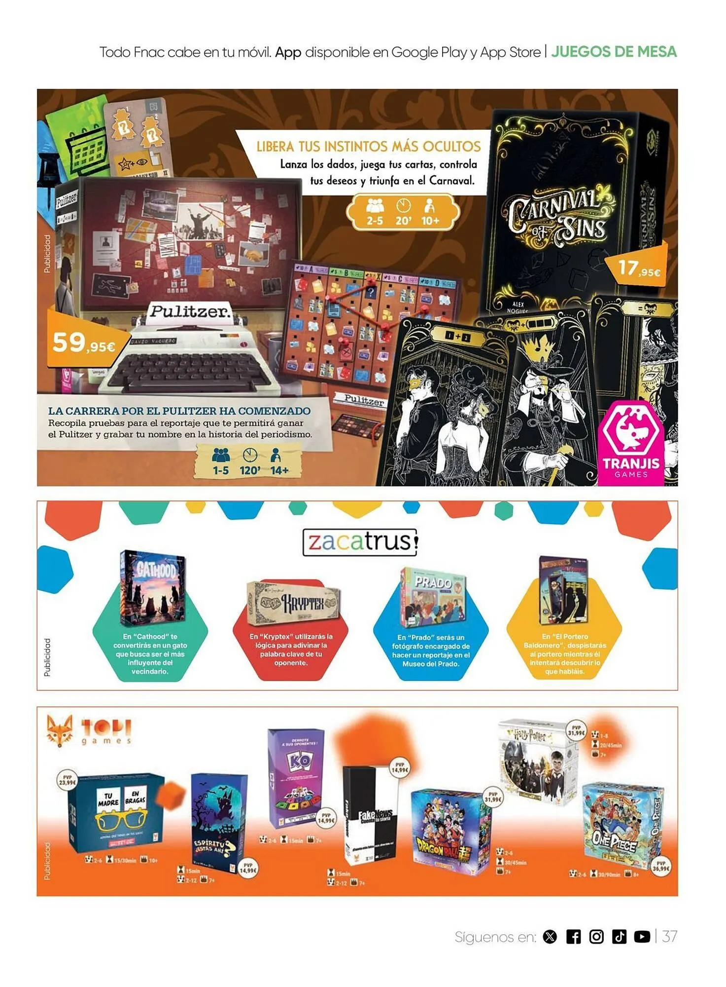 Catálogo de Catálogo Fnac 18 de noviembre al 5 de enero 2026 - Página 37