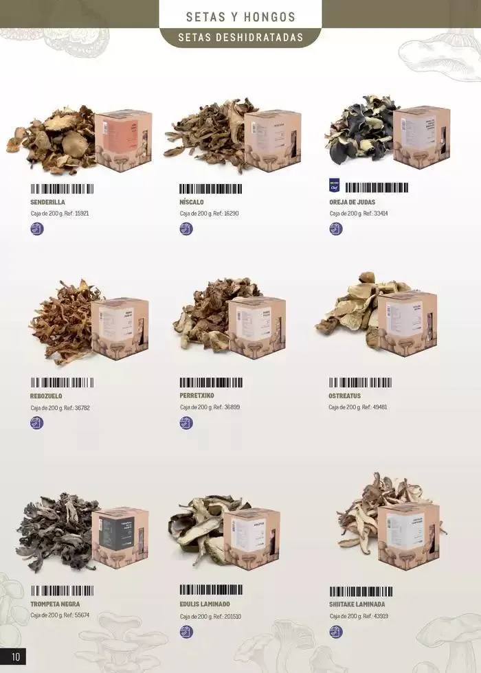 Catálogo de TRUFAS Y SETAS - CANARIAS 4 de marzo al 31 de diciembre 2025 - Página 10