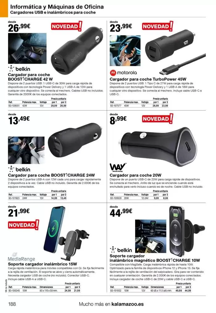 Catálogo de Staples Kalamazoo Catálogo General 9 de enero al 30 de septiembre 2025 - Página 188