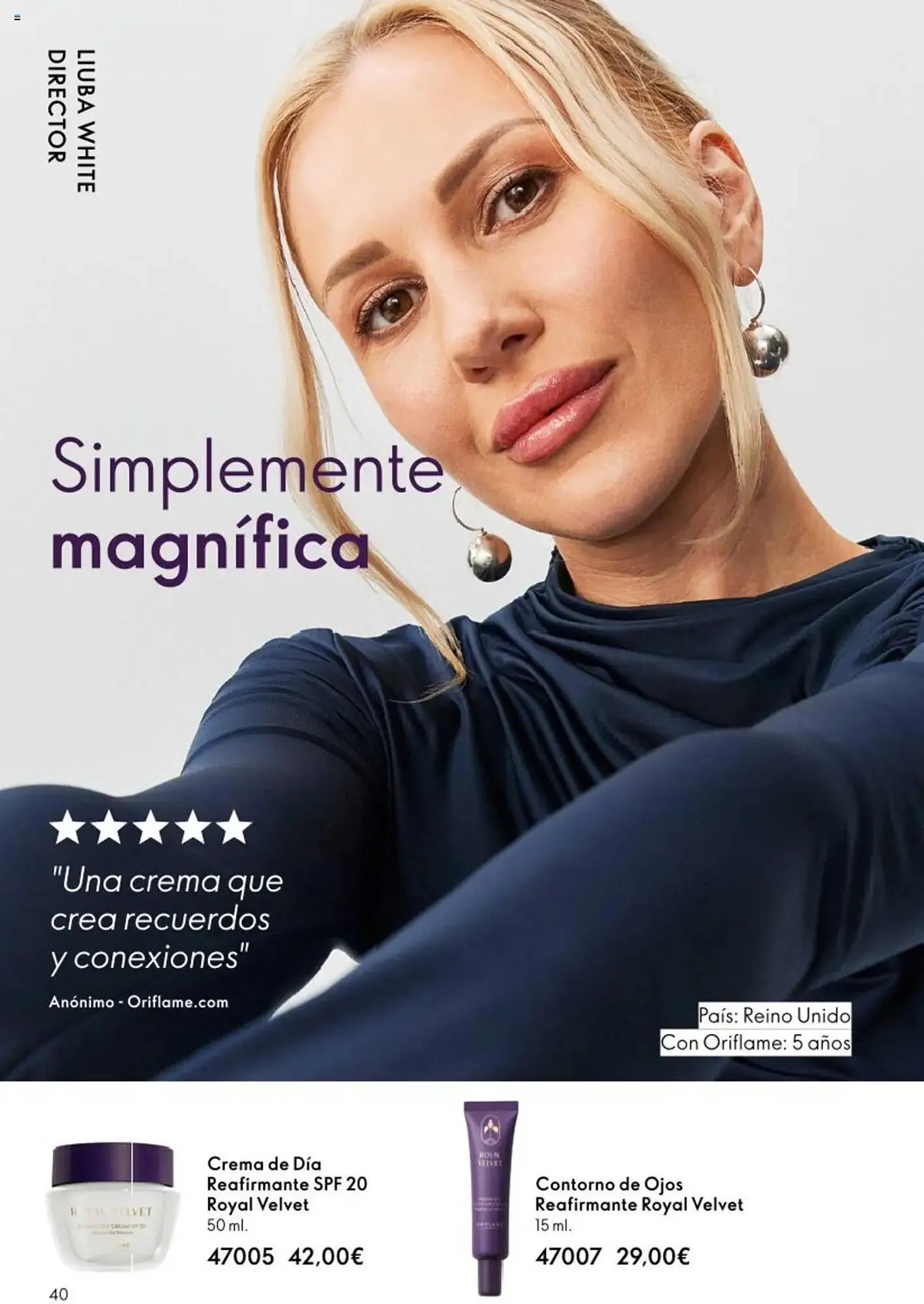 Catálogo de Catálogo Oriflame 14 de septiembre al 7 de octubre 2025 - Página 40