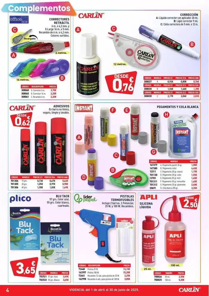 Catálogo de HIPER OFERTAS PAPELERÍA Nº5 1 de abril al 30 de junio 2025 - Página 4