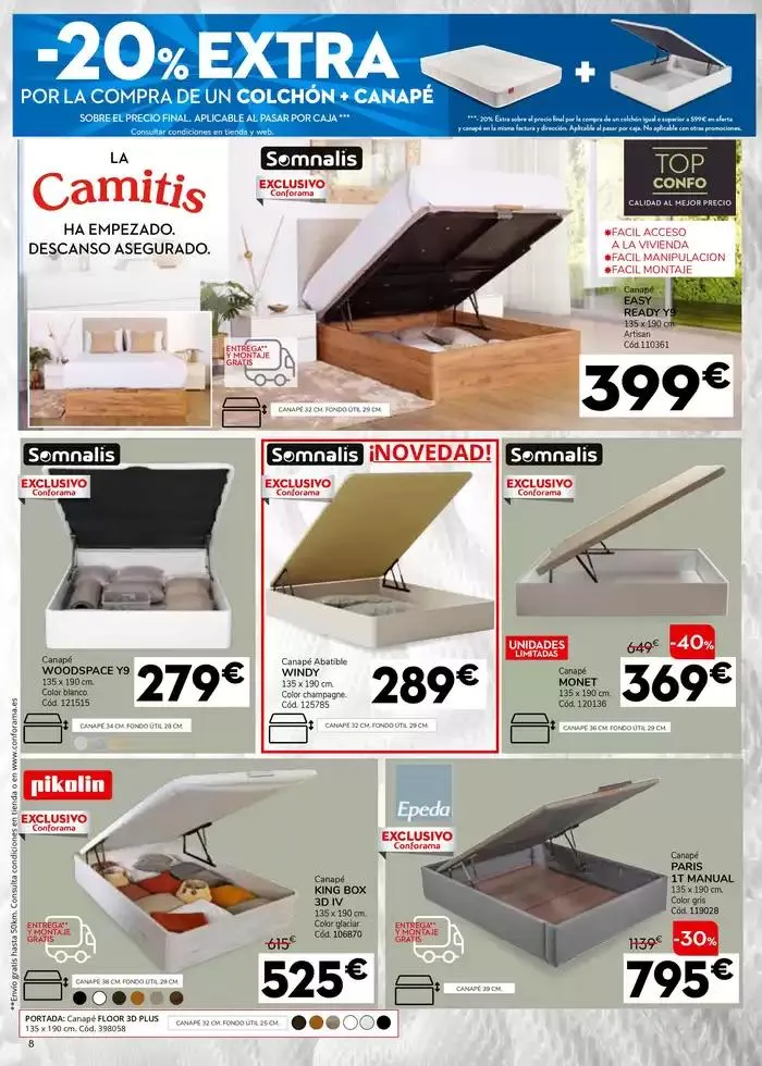 Catálogo de Hasta un 60% de descuento en descanso 2 de mayo al 28 de mayo 2025 - Página 8