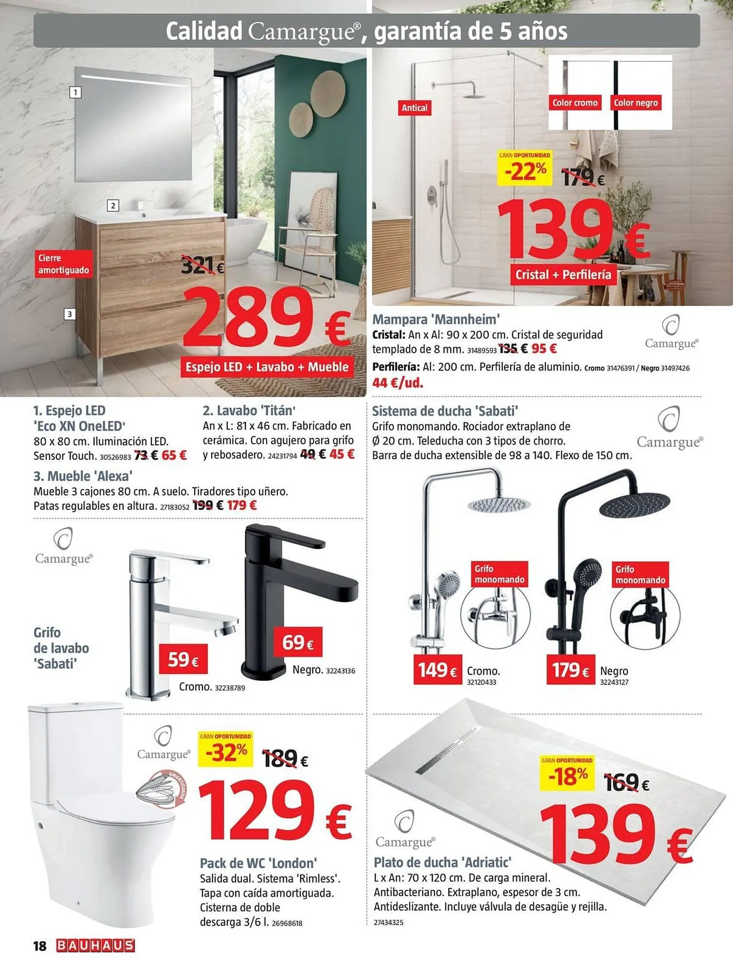Catálogo de Folleto Bauhaus 24 de julio al 27 de agosto 2025 - Página 18