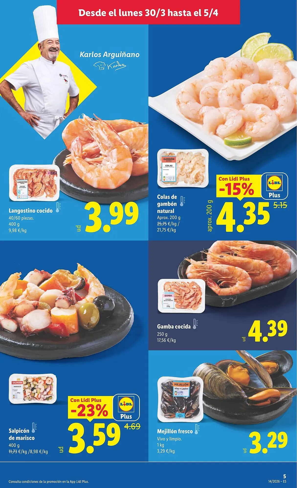Catálogo de Catálogo Lidl 30 de marzo al 6 de abril 2026 - Página 5